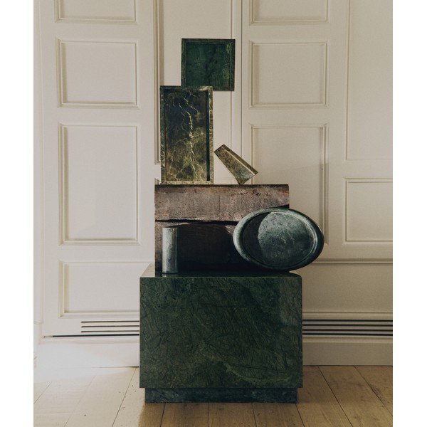 Marmora sānu galdiņš 50x50 cm Sorein – Kave Home-image-2