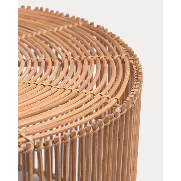 Dabīga toņa rotangpalmas apaļi žurnālgaldiņi (2 gab.) ø 66 cm Elmima – Kave Home-image-3