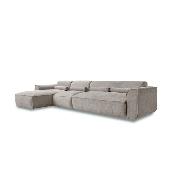 Bēšs stūra dīvāns (ar kreiso stūri) Flex Felix – Miuform