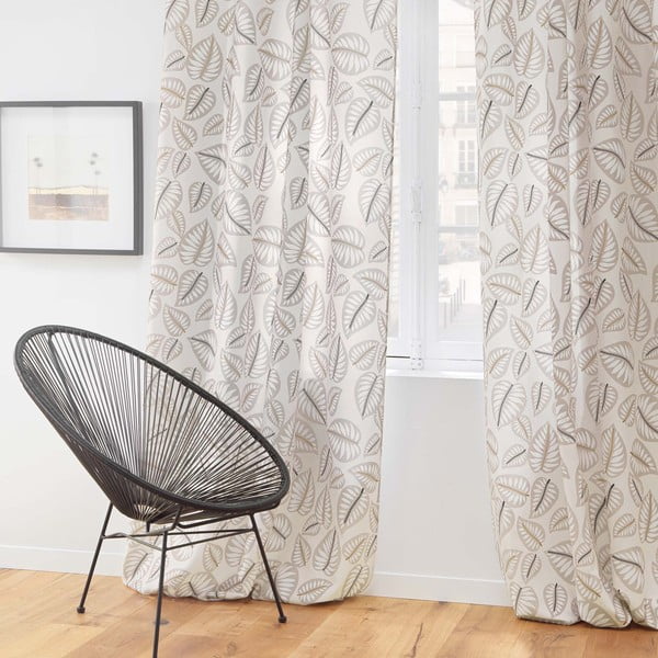 Bēšs aizkars 140x260 cm Alma – douceur d'intérieur-image-1