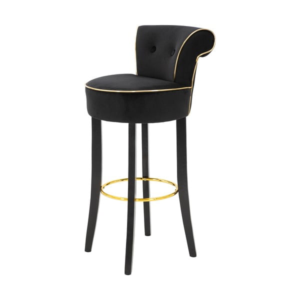 Zils samta bāra krēsls 96 cm Luxy – Mauro Ferretti-image-2