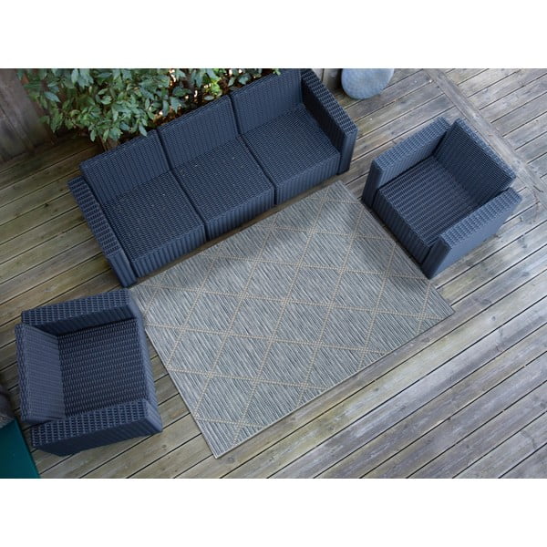 Zils āra paklājs Universal Cork, 55 x 110 cm-image-1