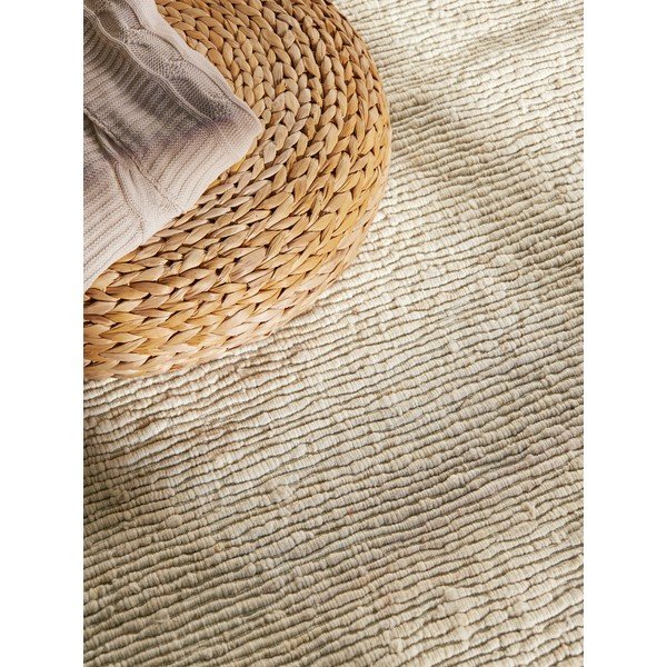 Krēmkrāsas ar rokām darināts vilnas paklājs 120x170 cm Bexley Woolwich – Ted Baker-image-4