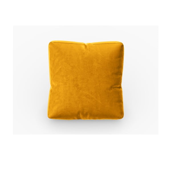 Dzeltens samta spilvens modulārajam dīvānam Rome Velvet – Cosmopolitan Design 
