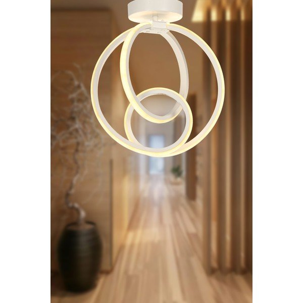 Balta metāla LED griestu lampa Neo – Squid Lighting-image-1