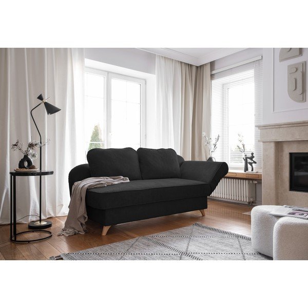 Antracīta pelēks velveta zvilnis (ar labo stūri) Chic Charlotte – Miuform-image-4