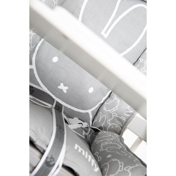 Pelēks bērnu pusdienu krēsliņa spilvens Miffy – Roba-image-3