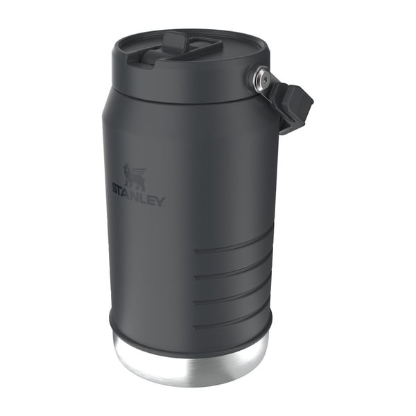 Melns nerūsējošā tērauda termoss 1,9 l IceFlow™ Flip Straw 2.0 Black – Stanley-image-1