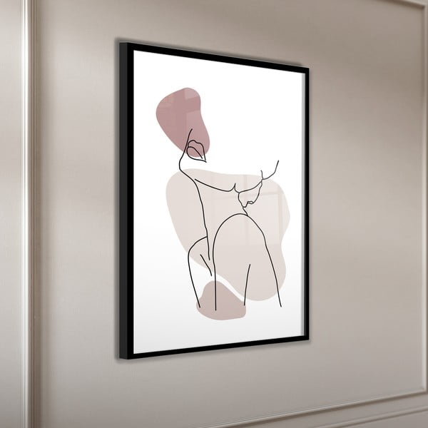Glezna 50x70 cm Woman Pink – Styler-image-4