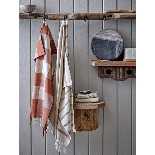 Kokvilnas dvieļu komplekts (3 gab.) 70x45 cm Papaya – Bloomingville-image-1