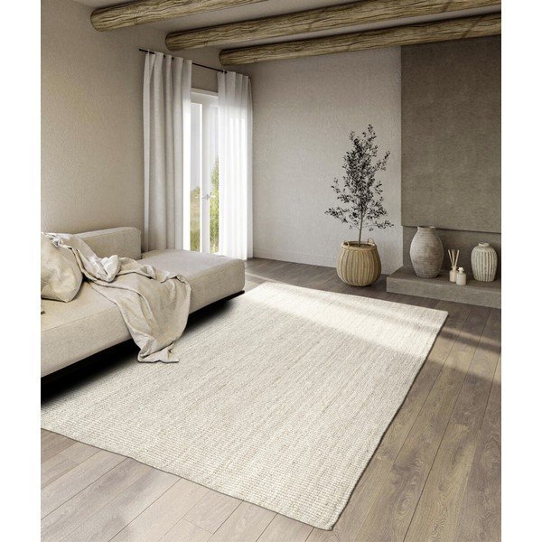 Balts divpusējs/ar rokām darināts džutas paklājs 120x170 cm Rosalie – Villeroy&Boch-image-1