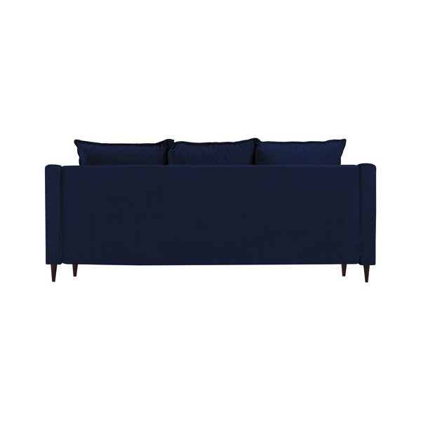 Zils samta dīvāns ar veļas kasti Mazzini Sofas Freesia, 215 cm-image-3