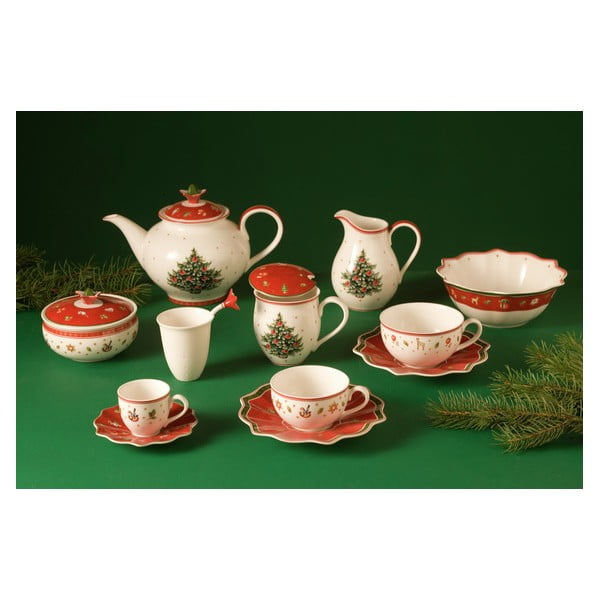 Balta porcelāna krūze ar Ziemassvētku motīvu Villeroy & Boch-image-2