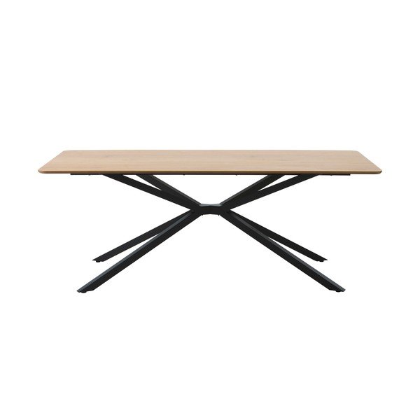 Ēdamgalds ar ozolkoka imitācijas galda virsmu 90x160 cm Cesura – Unique Furniture