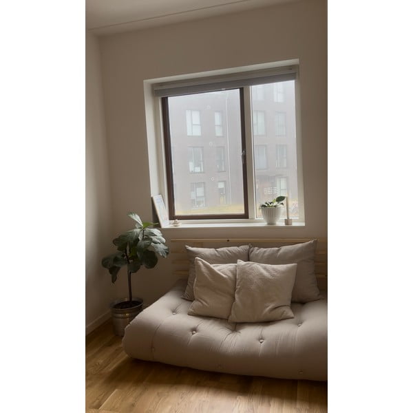 Izvelkamais dīvāns Karup Design Shin Sano Natural Clear/Petroleum-image-1