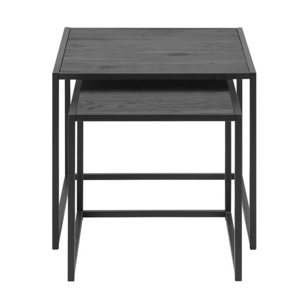 Melni žurnālgaldiņi (2 gab.) Seaford – Actona-image-1