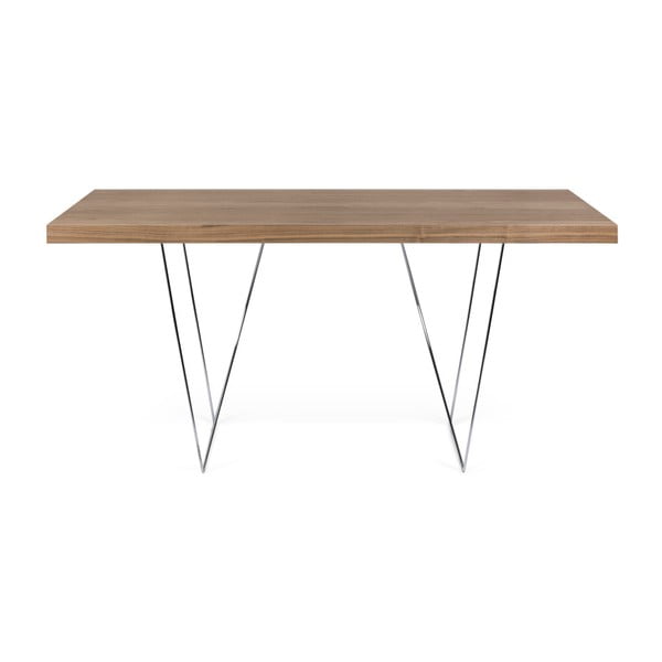 Brūns pusdienu galds TemaHome Multi, garums 160 cm-image-1