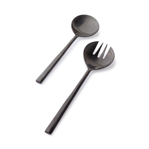 Nerūsējošā tērauda galda piederumi salātiem (2 gab.) Hestia – Bizzotto-image-1