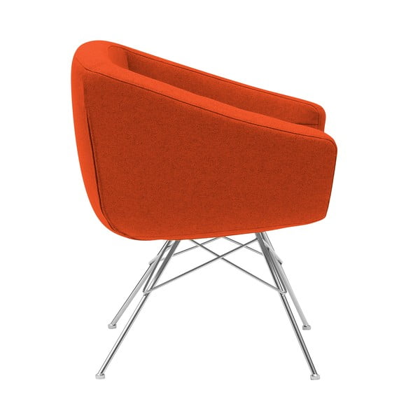 Oranžs krēsls Softline Aiko-image-3