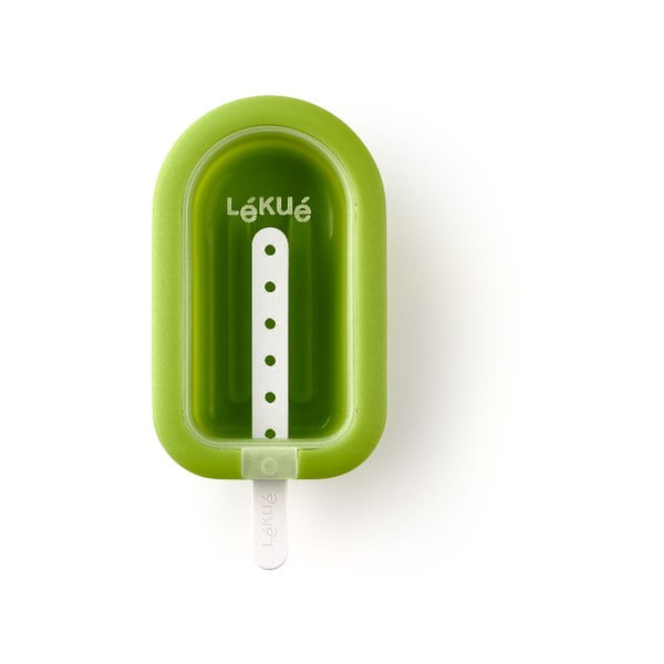 Zaļa silikona saldējuma veidne Lékué XL