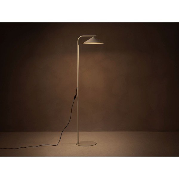 Krēmkrāsas metāla stāvlampa (augstums 160 cm) Nocte – Micadoni -image-1