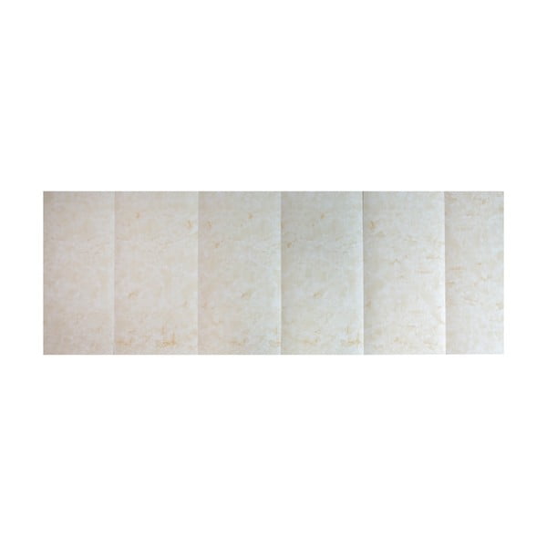 Sienas pašlīmējoši paneļi (6 gab.) 60x30 cm Cream Onyx – SP TREND-image-2