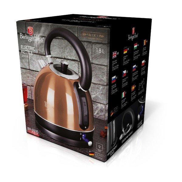 Tējkanna 1,8 l Rosegold Metallic Line – BerlingerHaus-image-2