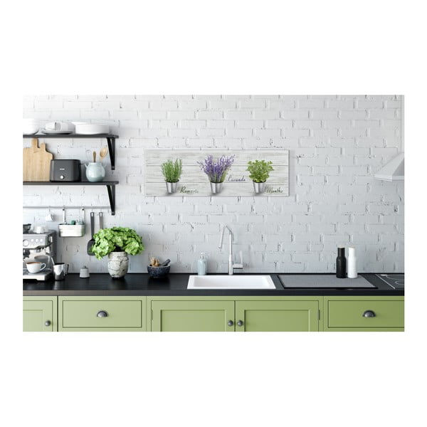 Bilde Styler Canvas Shabby Herbs, 27 x 75 cm-image-1