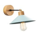 Tirkīzzila/dabīga toņa sienas lampa ø 24 cm Manavgat – Opviq lights