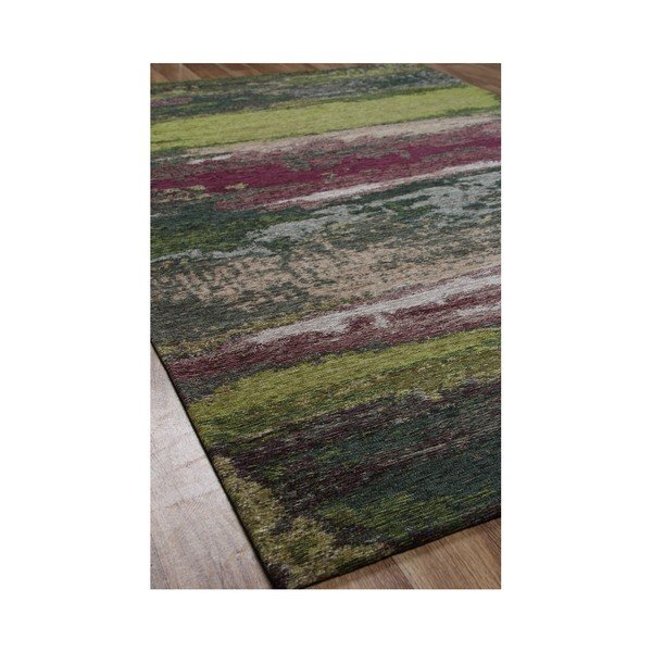 Garida Zaļā Abstraktais tepiķis, 80 x 300 cm-image-1