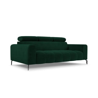 Tumši zaļš samta dīvāns Milo Casa Nico