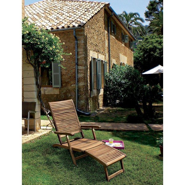 Dabīga toņa masīvkoka dārza zvilnis Noemi – Bizzotto-image-1