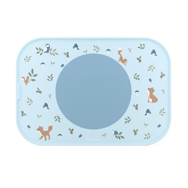 Plastmasas/silikona bērnu galda paliktnis 28x40 cm Forest Friends – Mepal