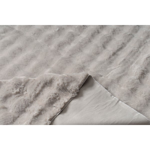 Krēmkrāsas mazgājams apaļš paklājs ø 120 cm Bubbly – Oyo Concept-image-1