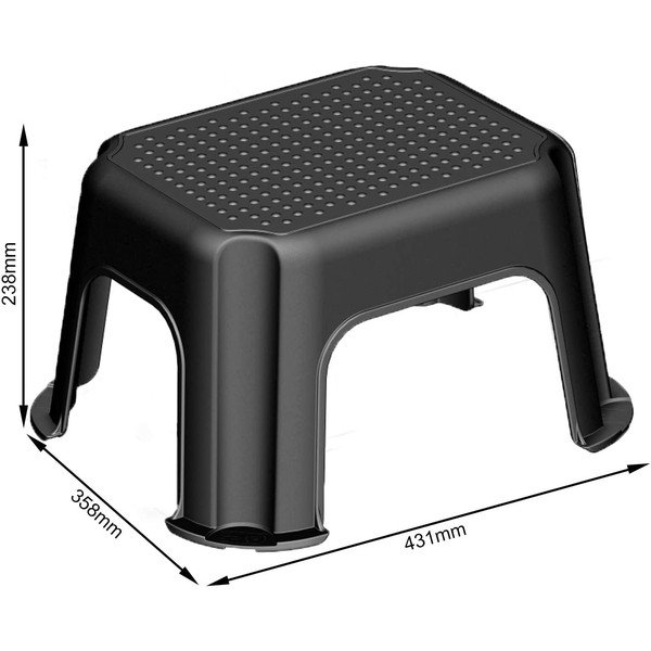 Melns pakāpiens Basic – Rotho-image-3