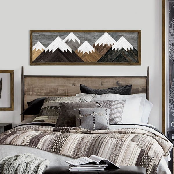 Sienas glezna Mountains, 120 x 35 cm-image-1