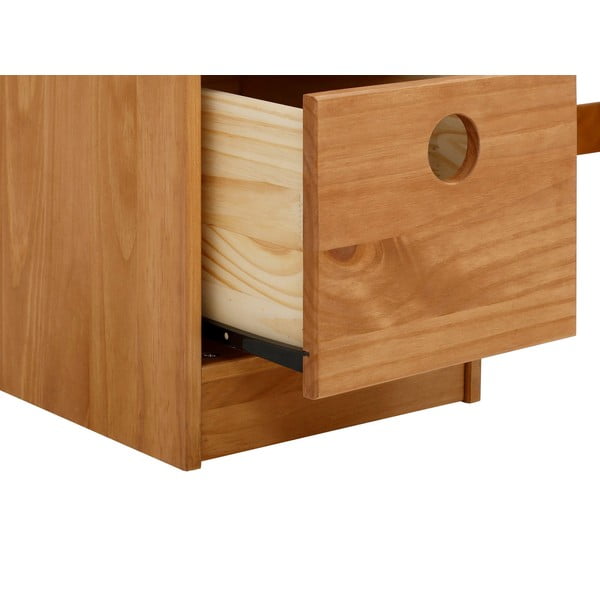 Priedes masīvkoka darba galds 50x100 cm Alpi – Støraa-image-3