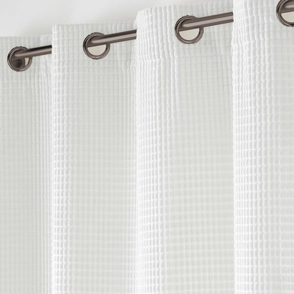 Balts samta aizkars 140x260 cm Swing – douceur d'intérieur-image-2