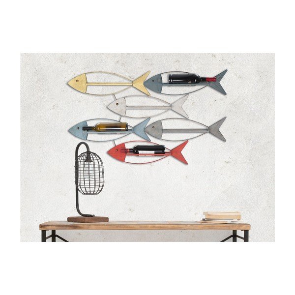 Mauro Ferretti Sienas pudeļu turētājs Fish, 103,5 x 62 cm-image-1