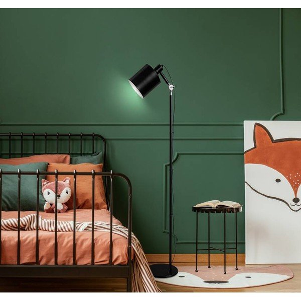 Melna stāvlampa (augstums 166 cm) Zana – Candellux Lighting-image-1