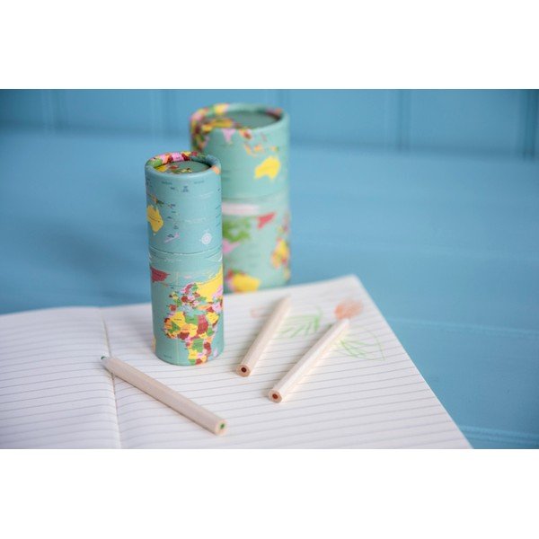 12 krītiņu komplekts Rex London World Map-image-3