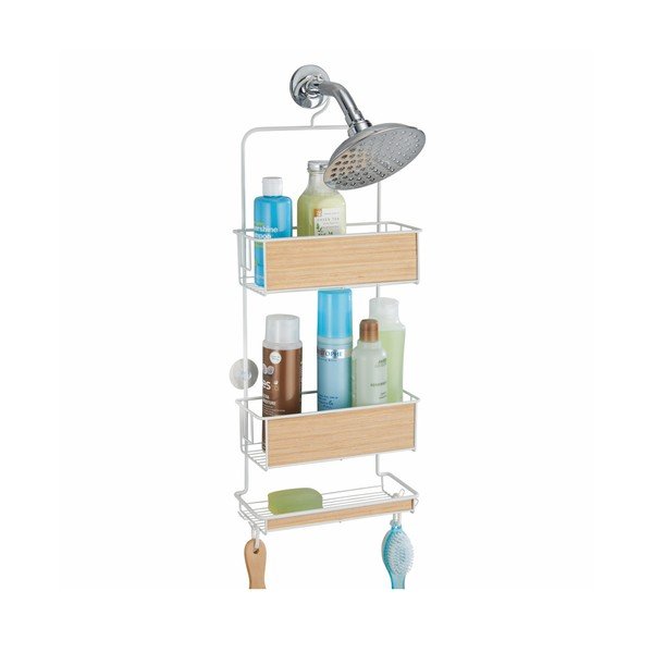 Piekaramais plaukts InterDesign dušas kabīne, augstums 63,5 cm-image-1