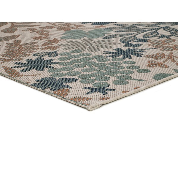 Bēši zaļš āra paklājs Universāls Floral, 155 x 230 cm-image-2