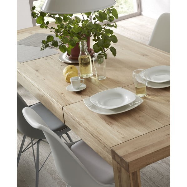 Izvelkams ēdamgalds no ozolkoka Kave Home Vivy, 180 x 90 cm-image-2