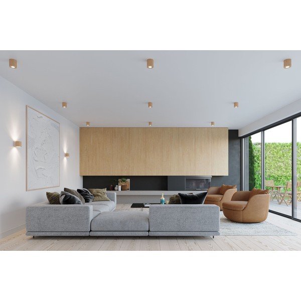 Koka sienas lampa Sollux Roda-image-4