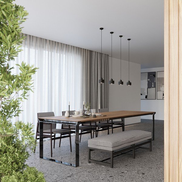 Melna piekaramā lampa ø 12 cm Alastro – Sollux-image-2