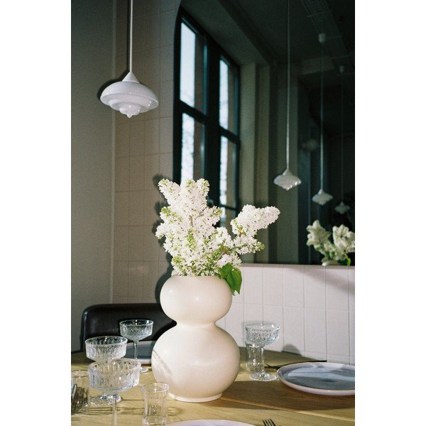 Bēša keramikas vāze (augstums 36 cm) Tuga – noo.ma-image-3