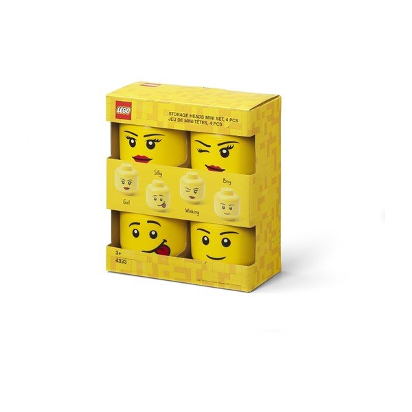 Plastmasas uzglabāšanas kastes bērniem (4 gab.) Multi–Pack – LEGO®-image-3