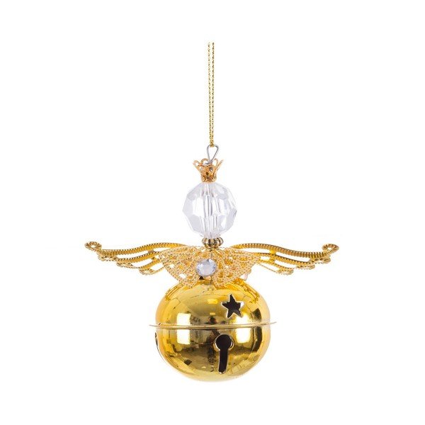 Ziemassvētku eglītes rotājums 10 cm Angel Bell – Casa Selección