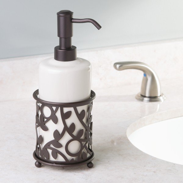 Ziepju dozators bronzas krāsā iDesign Vine, 384 ml-image-2